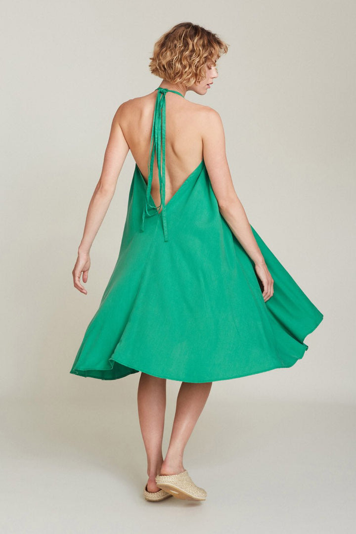 Robe courte tencel® - Mp Short - vert flash - fairytale
