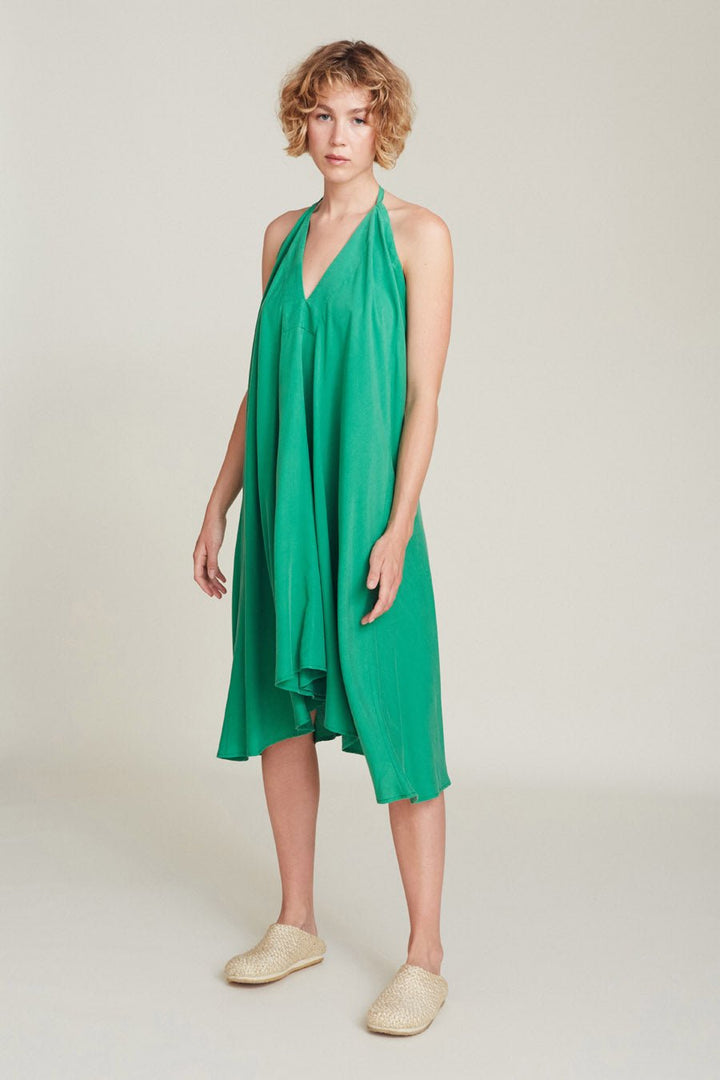 Robe courte tencel® - Mp Short - vert flash - fairytale