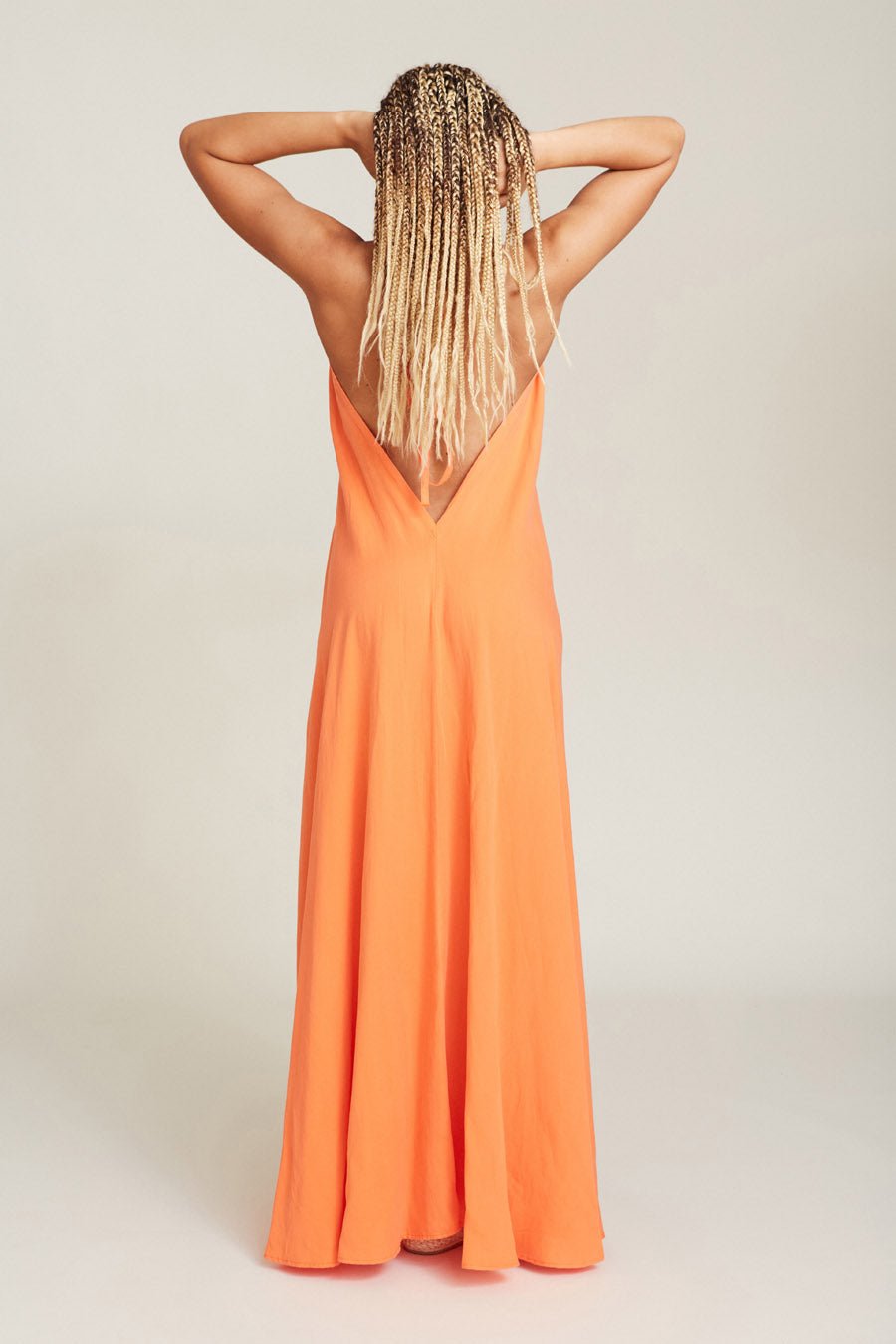 Robe longue tencel® - Mp Long - orange - fairytale