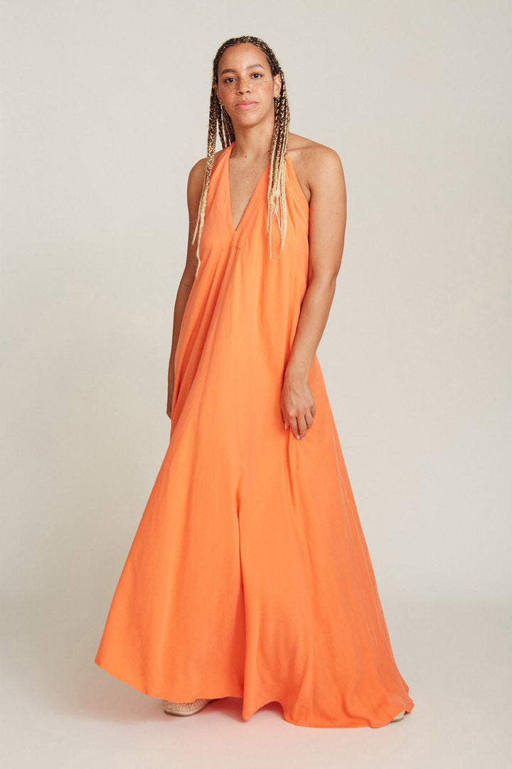Robe longue tencel® - Mp Long - orange - fairytale