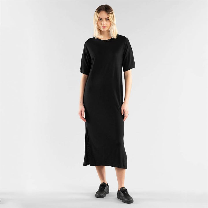 Robe longue tencel® - Ronneby - noir - fairytale