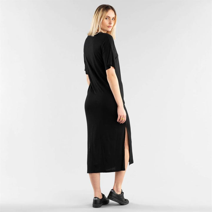 Robe longue tencel® - Ronneby - noir - fairytale