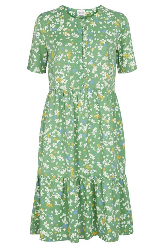Robe tencel® - Milla - verte - fairytale
