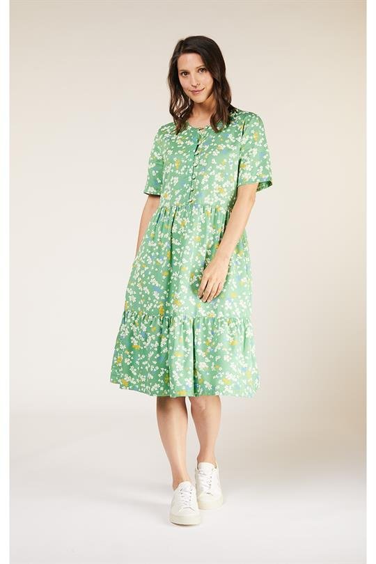 Robe tencel® - Milla - verte - fairytale