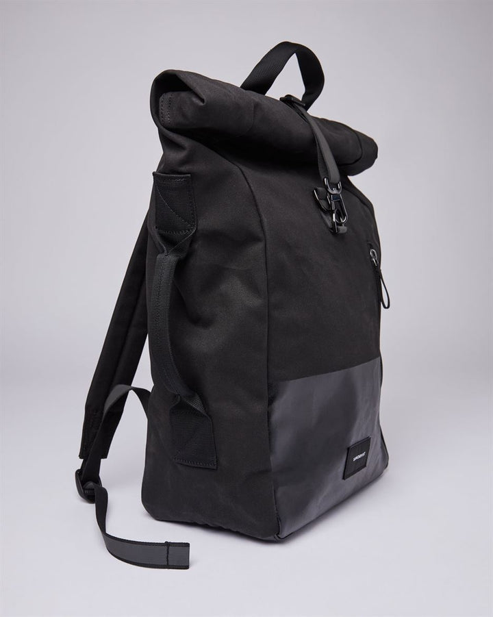 Sac à dos coton biologique - Dante Vegan - noir - fairytale