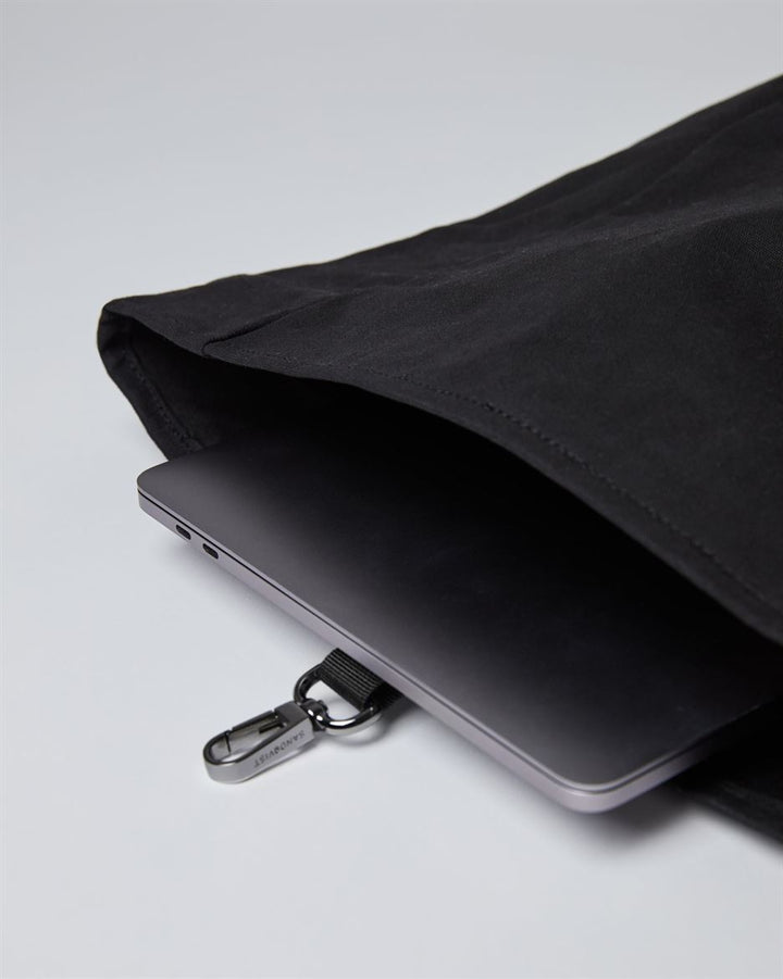Sac à dos coton biologique - Dante Vegan - noir - fairytale