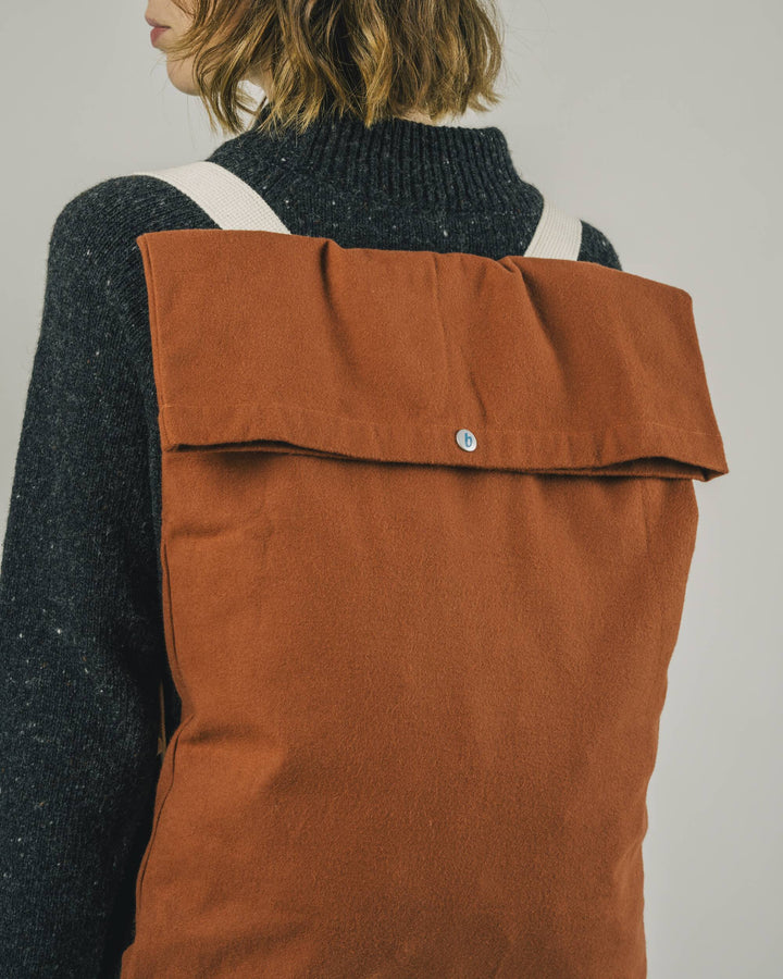 Sac à dos coton biologique - Nebraska - orange - fairytale