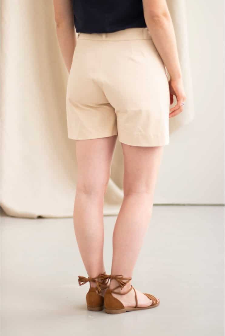 Short lin - Irresistible 2 - Shorts et Jupes de la marque C. BERGAMIA sur fairytale.eco