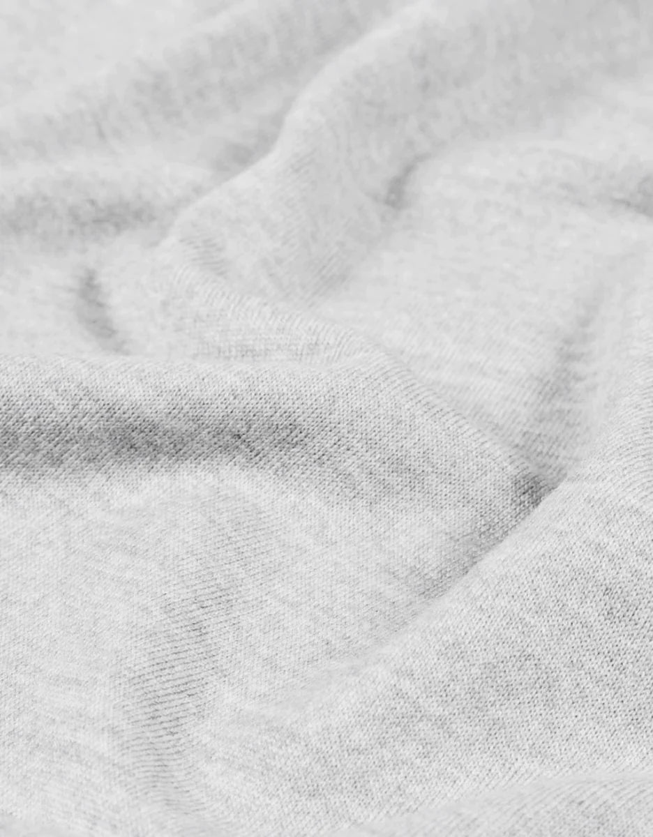 Sweat en coton bio - gris clair - fairytale