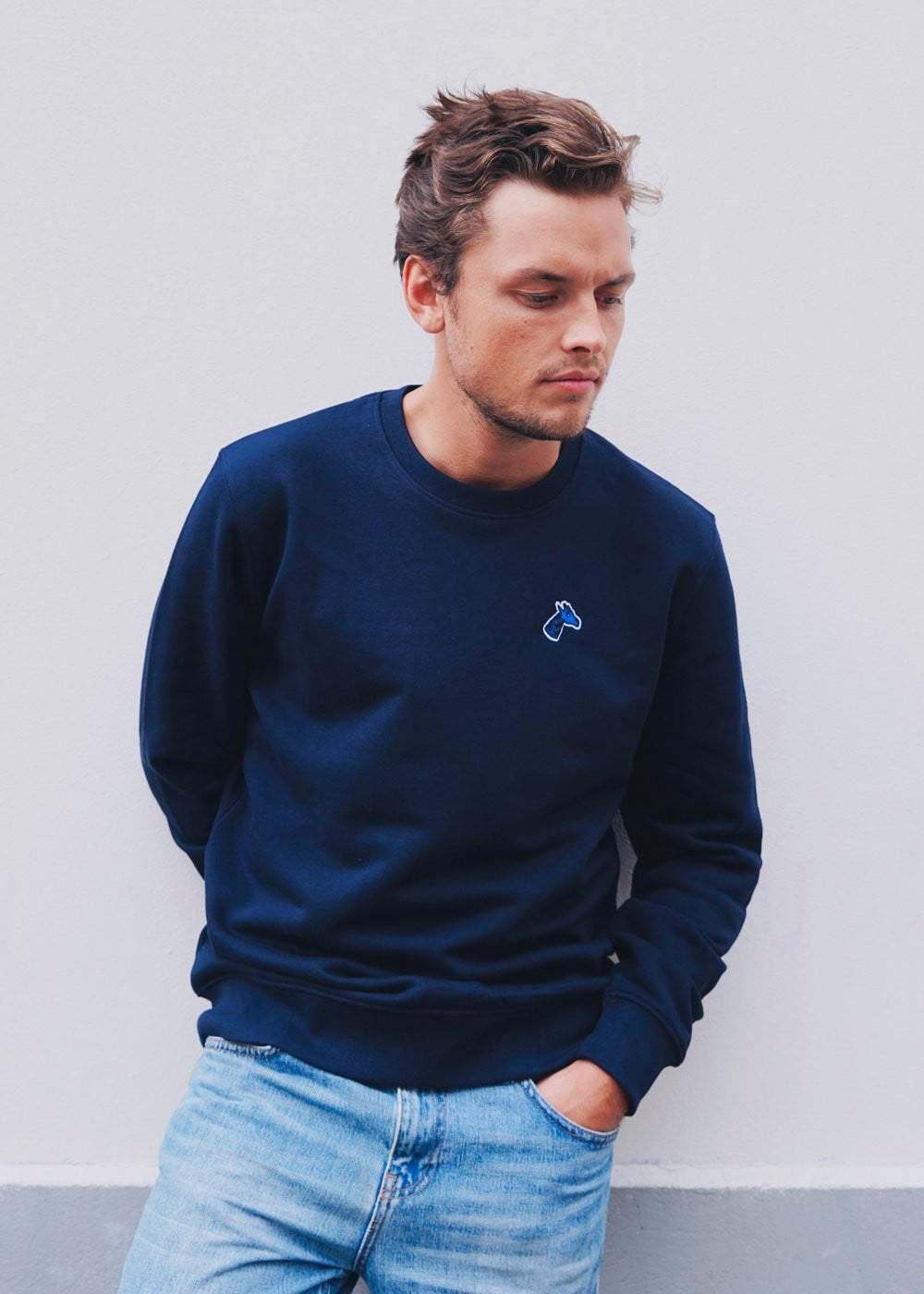 Sweatshirt coton biologique - Bleu - fairytale