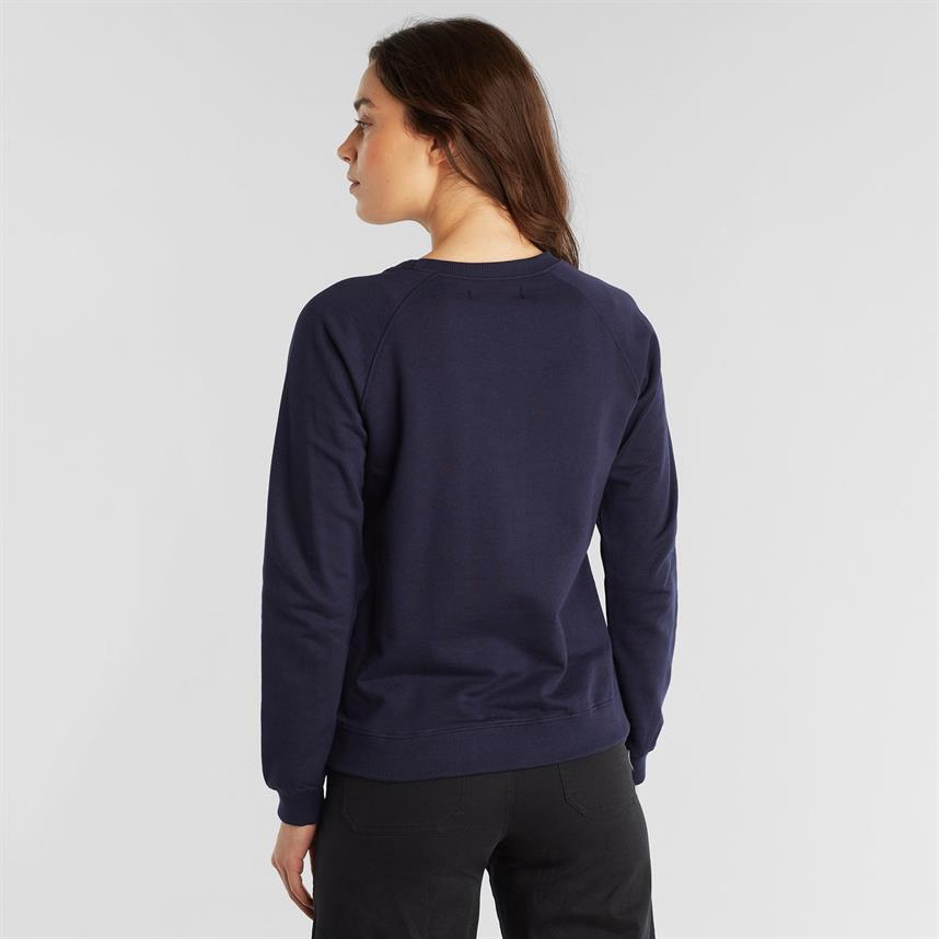 Sweatshirt coton biologique - Ystad - bleu foncé - fairytale