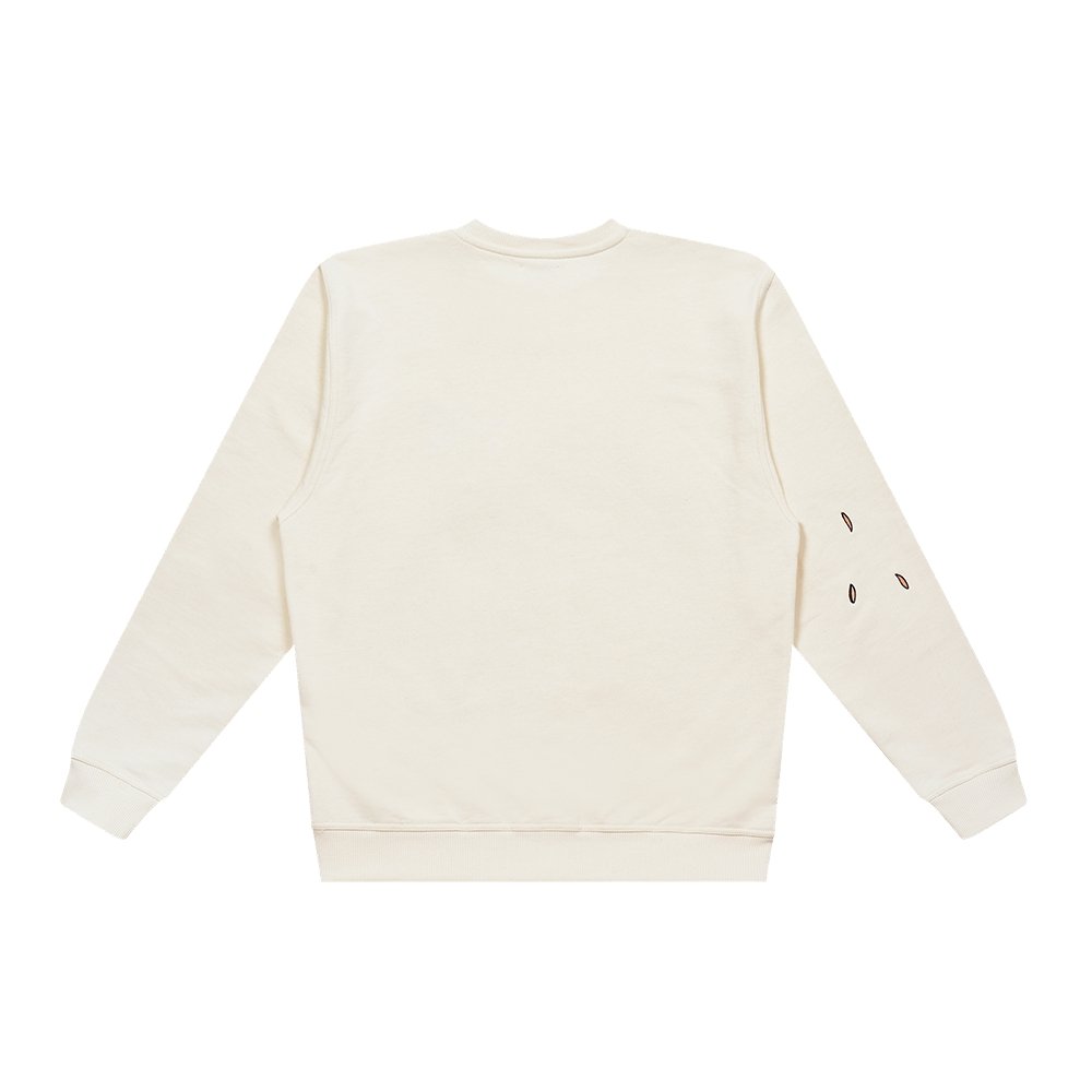 Sweatshirt crême coton biologique - Bird - creme - fairytale