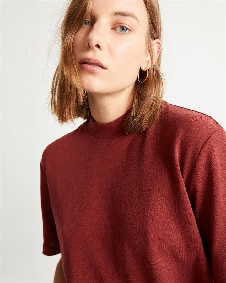 T-shirt chanvre - Aidin - rouge - fairytale