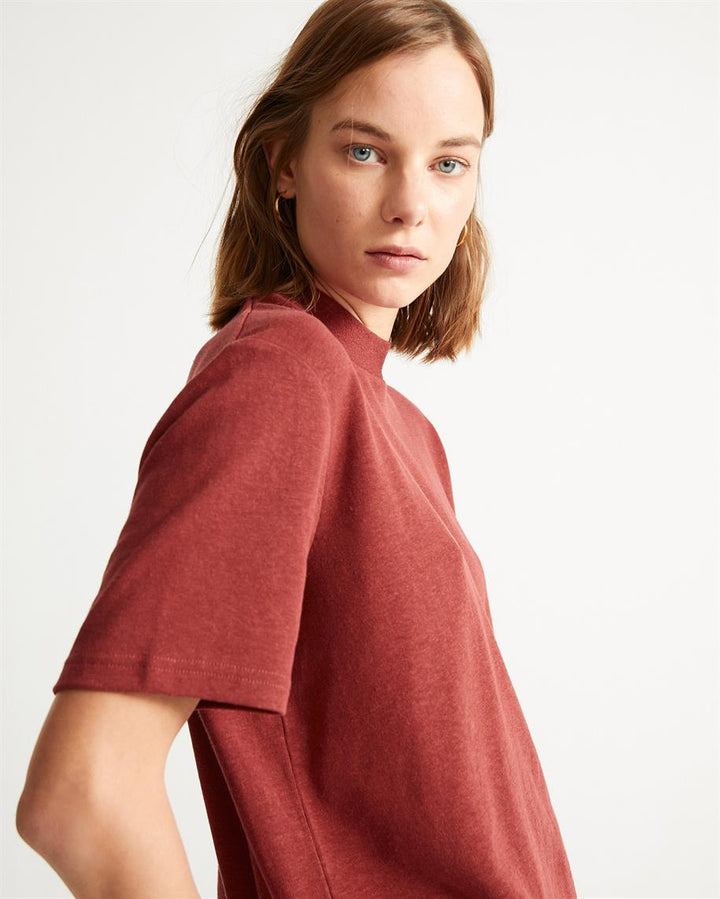 T-shirt chanvre - Aidin - rouge - fairytale