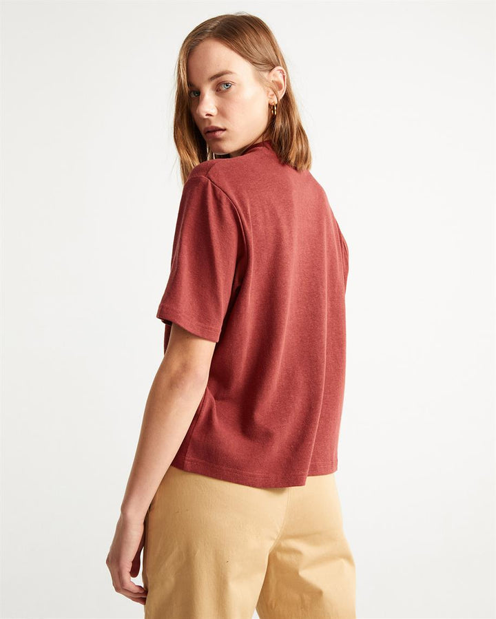 T-shirt chanvre - Aidin - rouge - fairytale