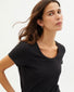 T-shirt chanvre - Regina - noir - fairytale