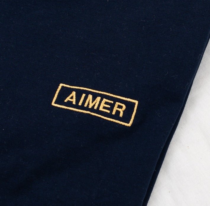 T-shirt coton bio - Aimer - bleu - fairytale