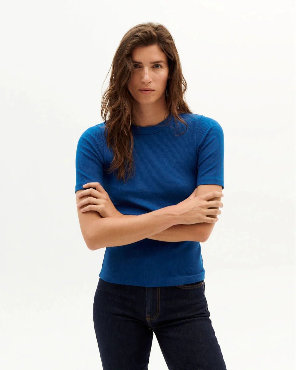 T-shirt coton biologique - Dakota - bleu - fairytale
