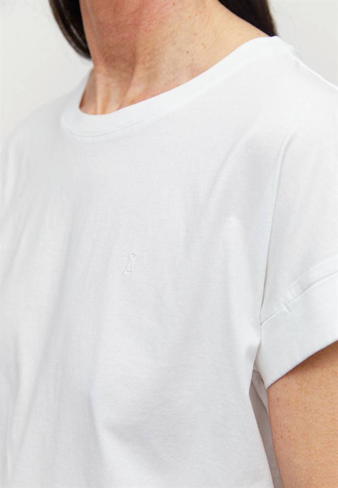 T-shirt coton biologique - Idaa - blanc - fairytale