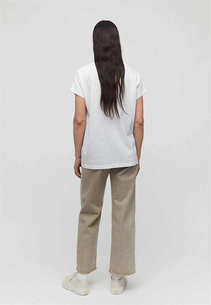 T-shirt coton biologique - Idaa - blanc - fairytale