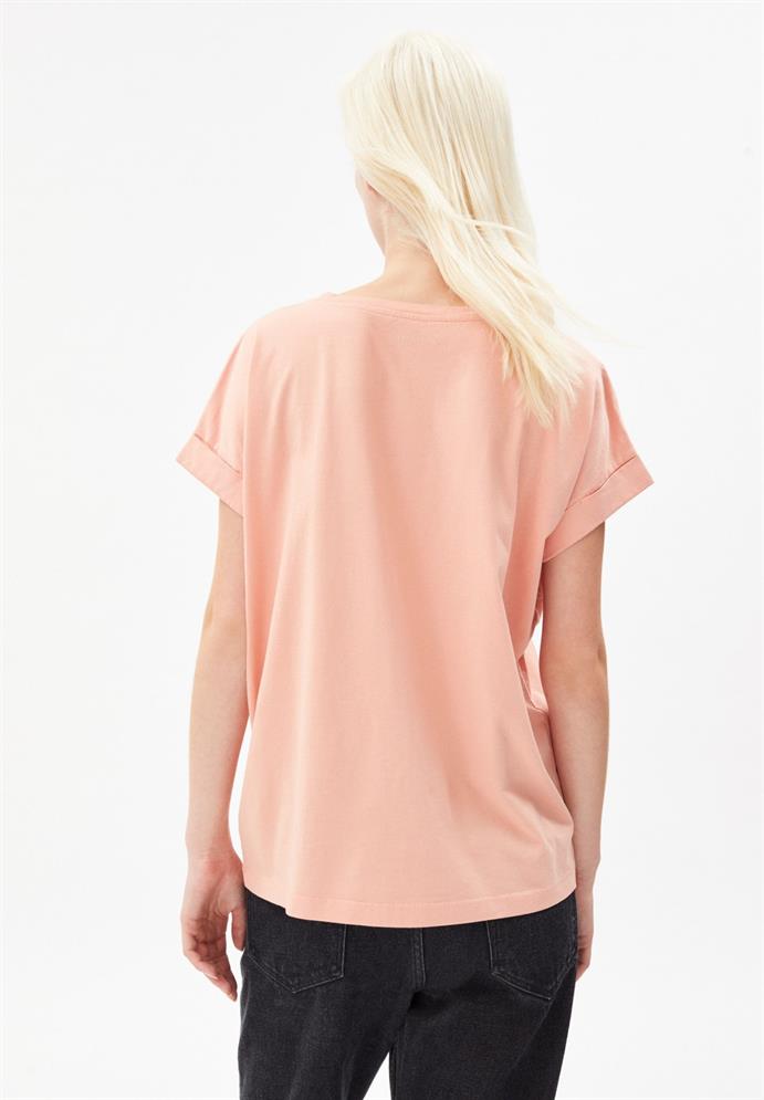 T-shirt coton biologique - Idaara - rose clair - fairytale