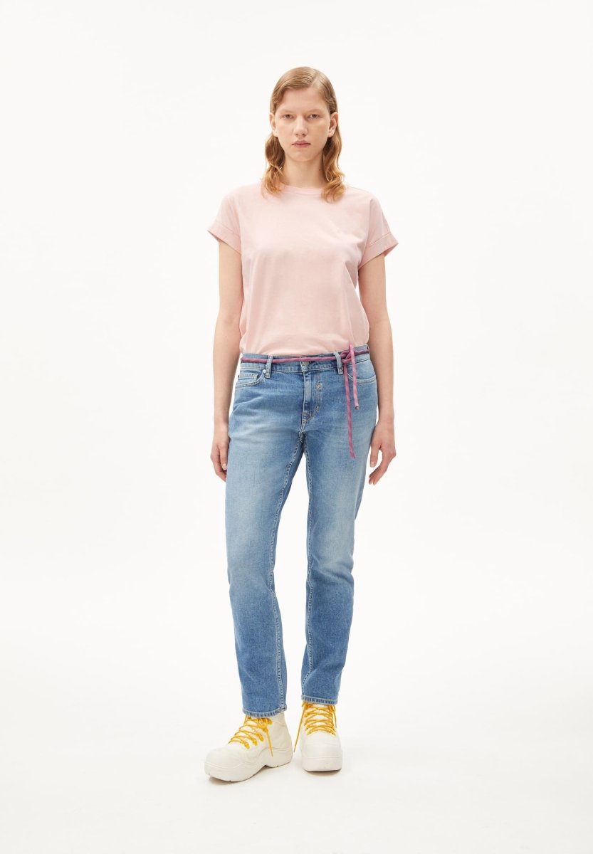 T-shirt coton biologique - Idaara - rose quartz - fairytale