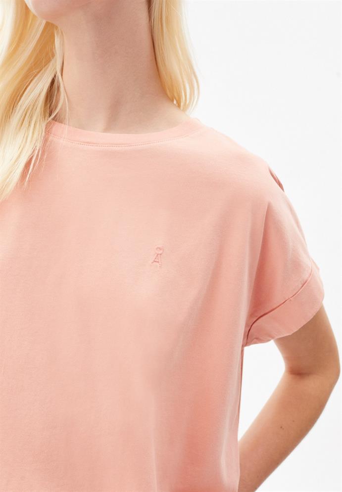 T-shirt coton biologique - Idaara - rose clair - fairytale