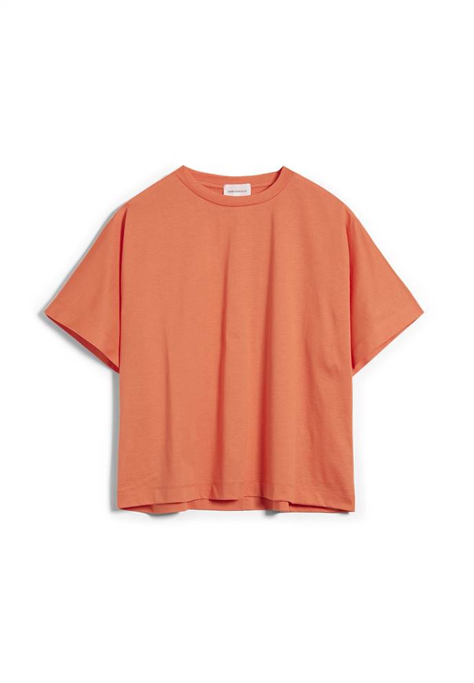 T-shirt coton biologique - Kajaa - orange - fairytale