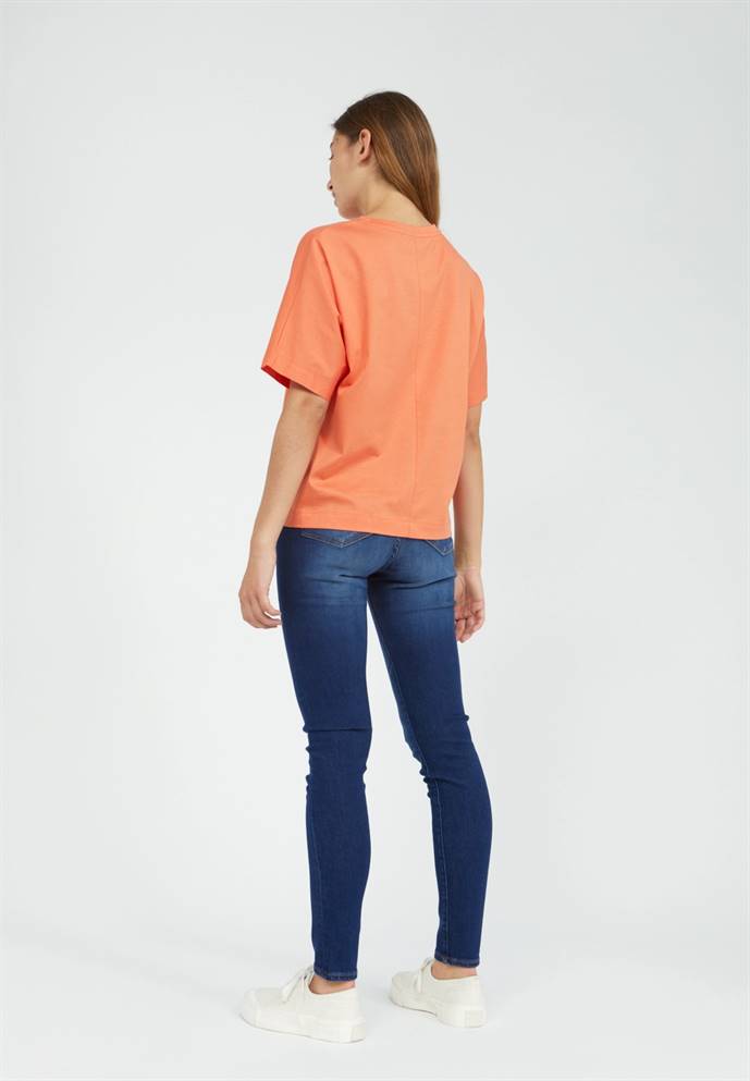 T-shirt coton biologique - Kajaa - orange - fairytale