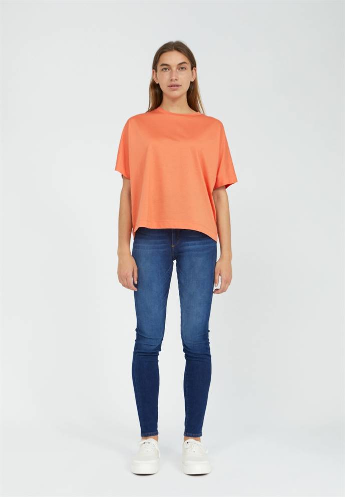T-shirt coton biologique - Kajaa - orange - fairytale
