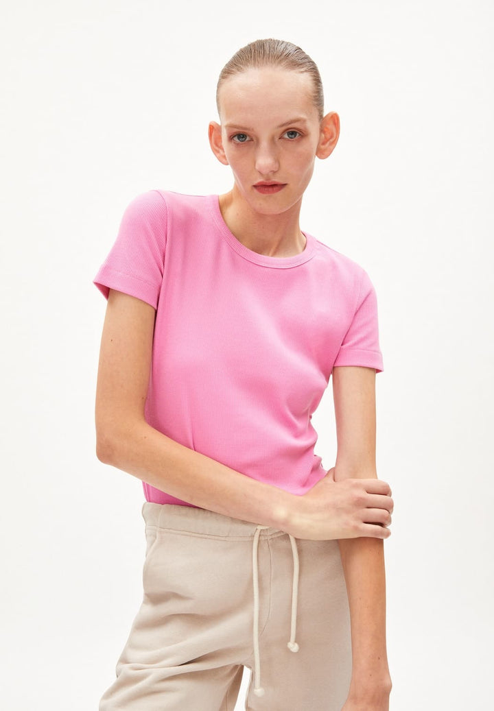 T-shirt coton biologique - Kardaa - rose - fairytale