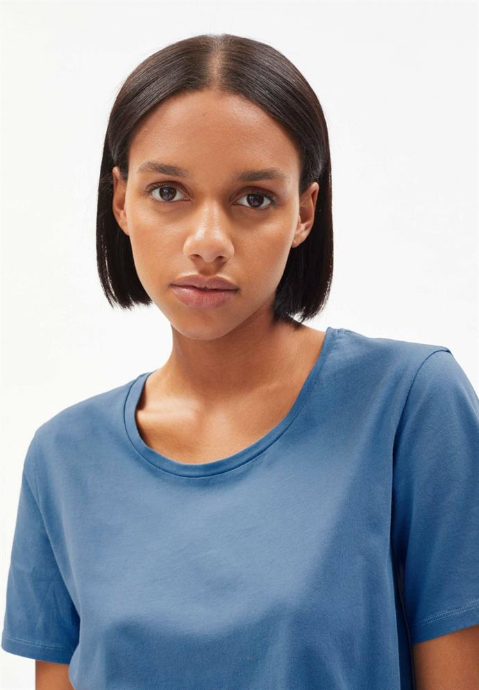 T-shirt coton biologique - Minaa - bleu clair - fairytale