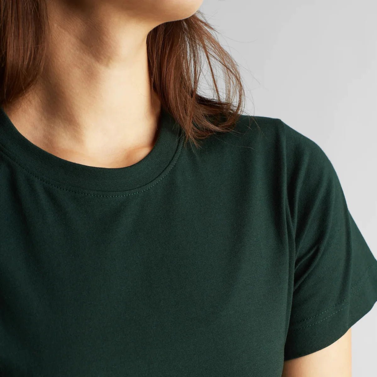 T-shirt coton biologique - Mysen - vert foncé - fairytale
