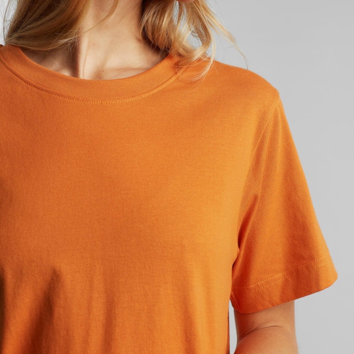 T-shirt coton biologique - Mysen - orange - fairytale