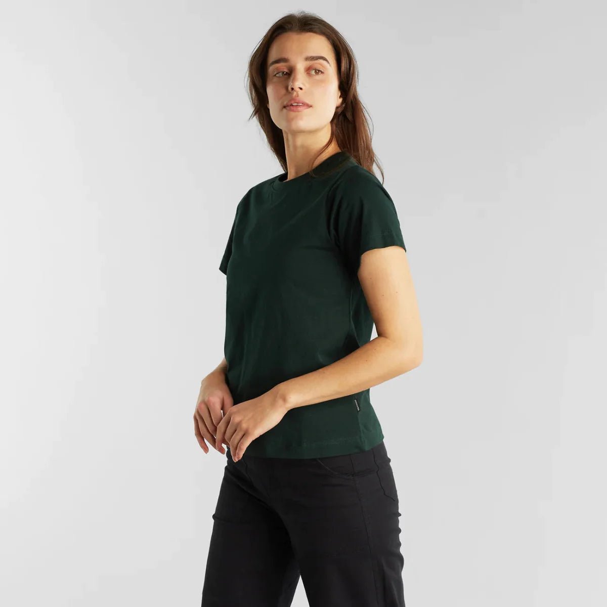 T-shirt coton biologique - Mysen - vert foncé - fairytale