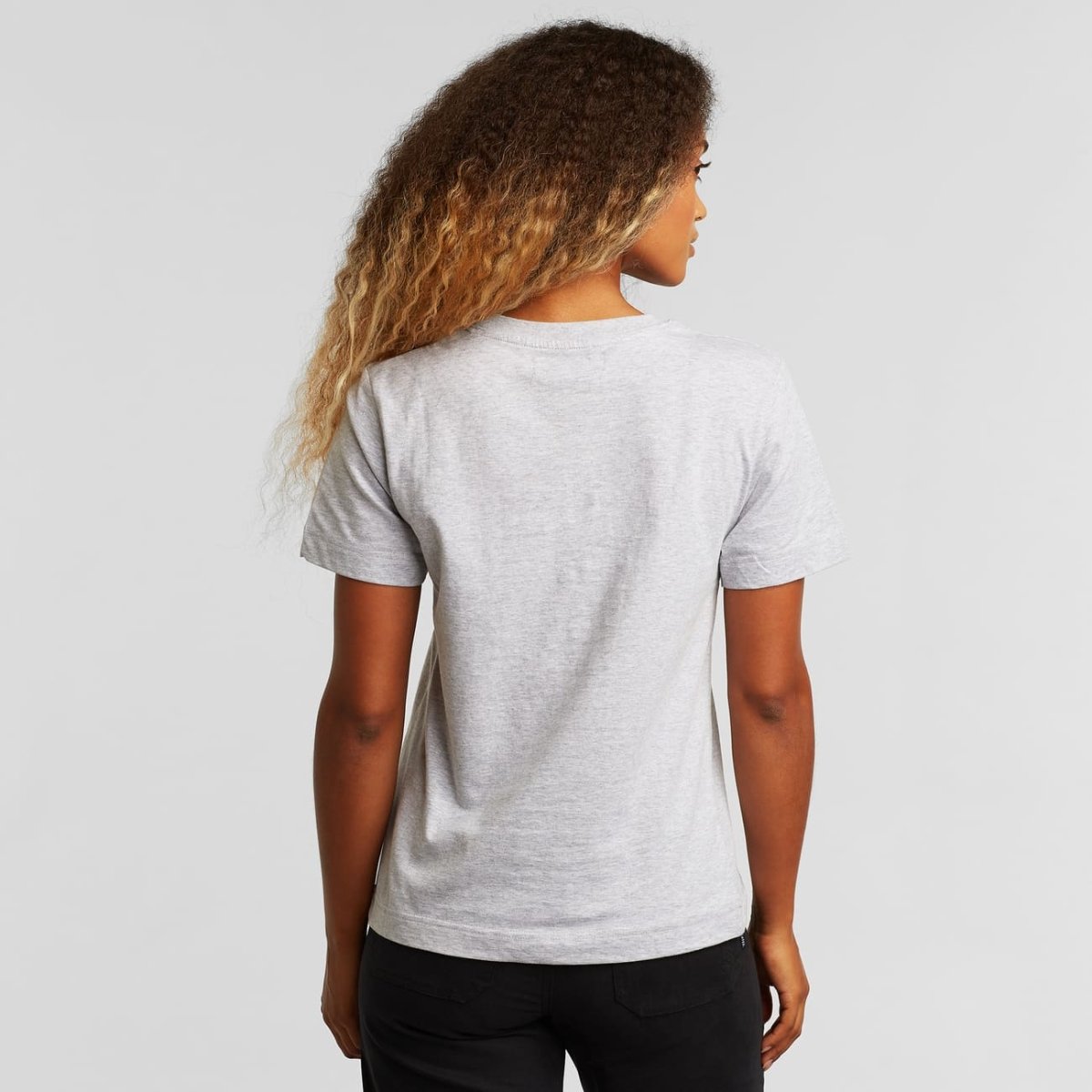 T-shirt coton biologique - Mysen - gris clair - fairytale