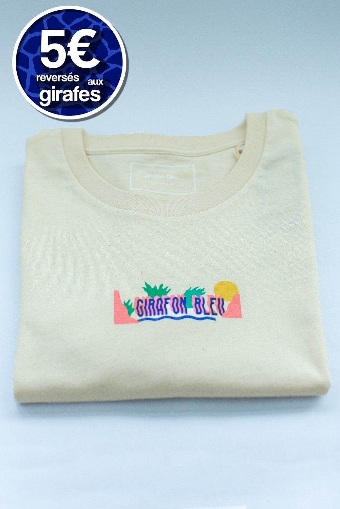 T-shirt coton biologique - Natural Edition - Ecru - fairytale
