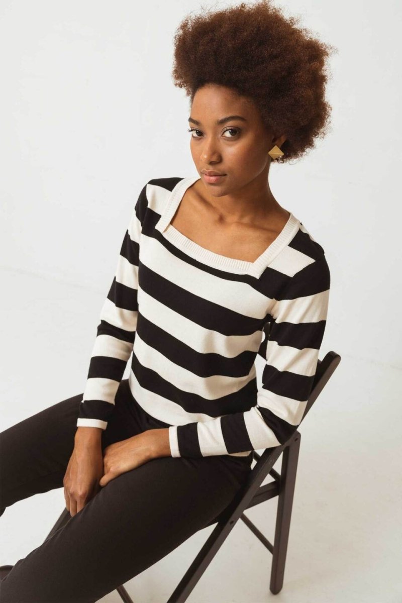 T-shirt coton biologique - Nona - noir - fairytale