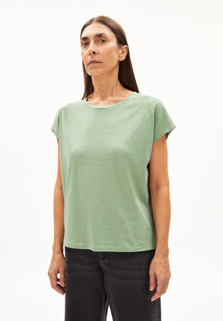 T-shirt coton biologique - Oneliaa - vert - fairytale