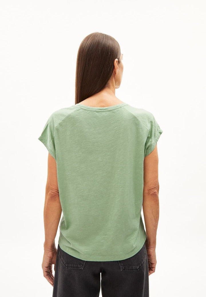 T-shirt coton biologique - Oneliaa - vert - fairytale