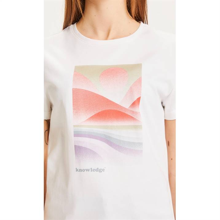 T-shirt coton biologique - Rosa - blanc - fairytale