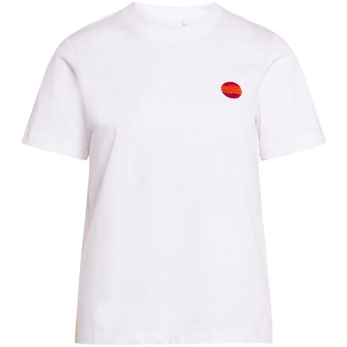 T-shirt coton biologique - Sun - blanc - fairytale