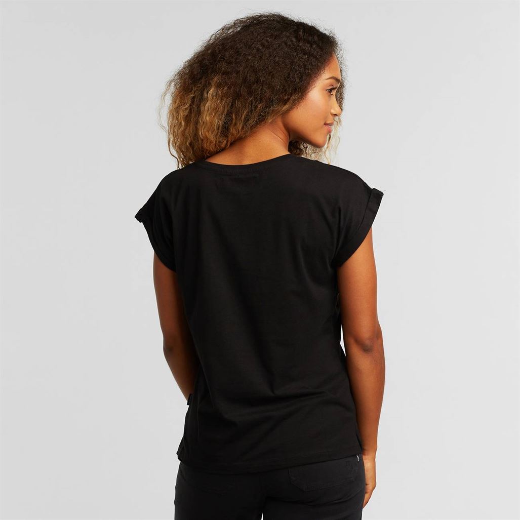 T-shirt coton biologique - Visby - noir - fairytale