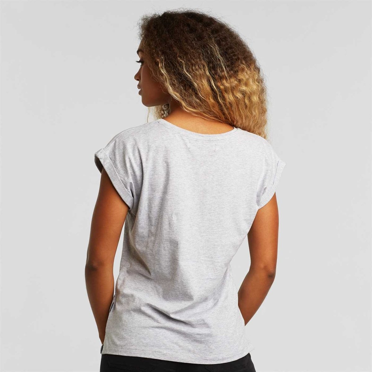 T-shirt coton biologique - Visby - gris - fairytale