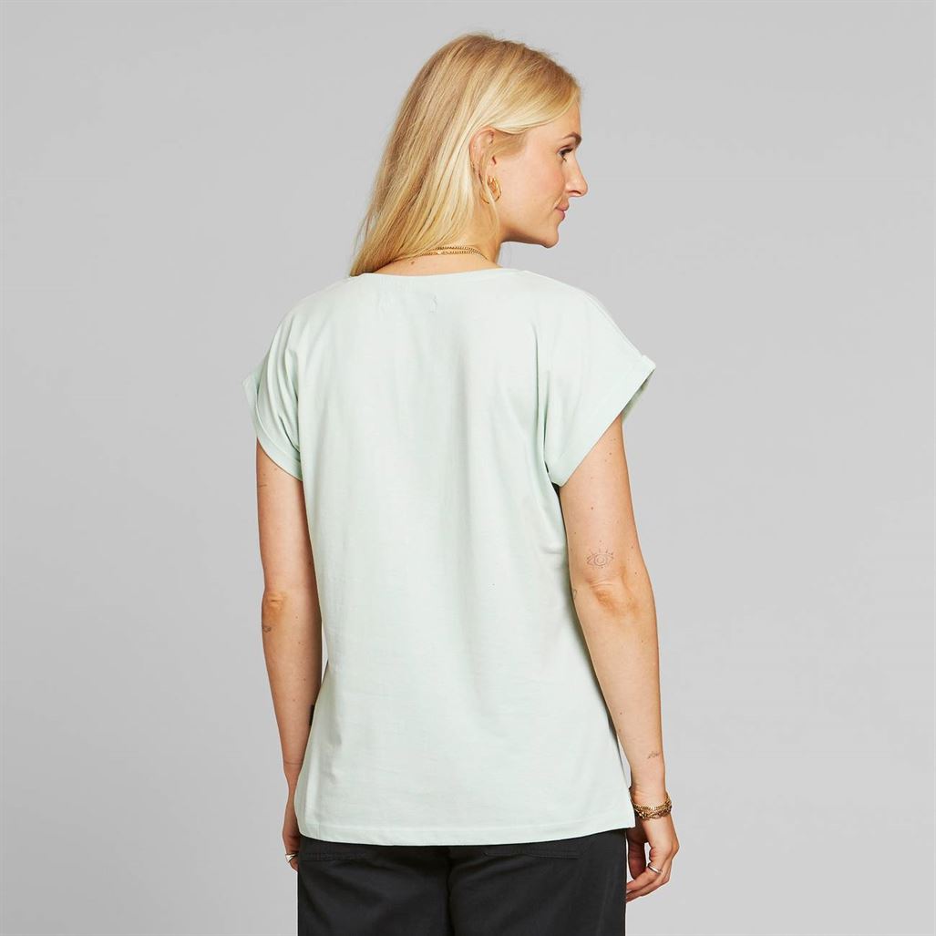 T-shirt coton biologique - Visby - menthe - fairytale