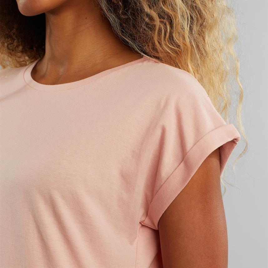 T-shirt coton biologique - Visby - rose - fairytale