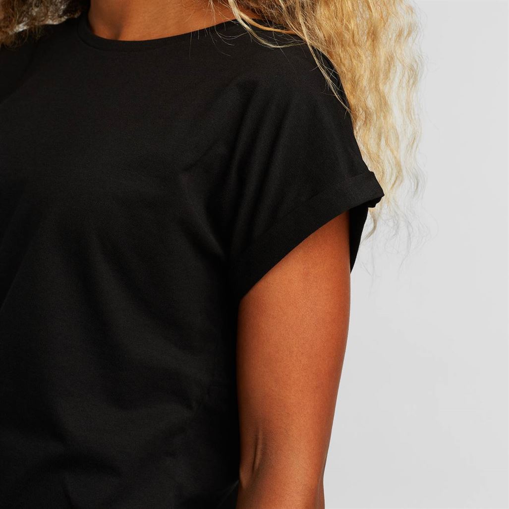 T-shirt coton biologique - Visby - noir - fairytale