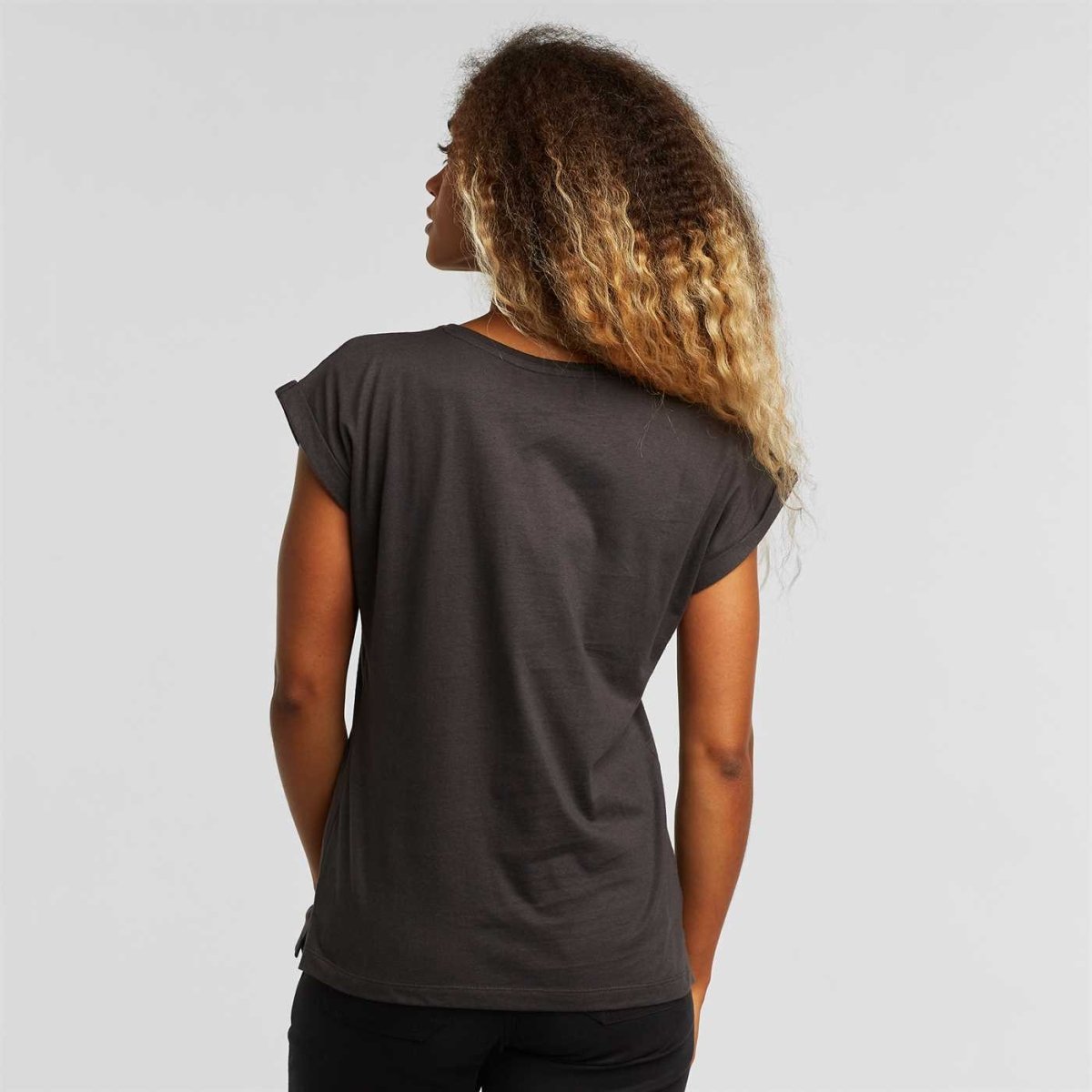 T-shirt coton biologique - Visby - gris foncé - fairytale
