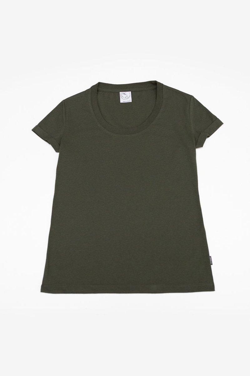 T-shirt coton upcyclé - Jungle - Vert - fairytale