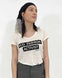 T-shirt "fashion activist" en lin - Zazie - XXS - fairytale